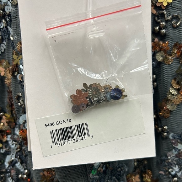 Mac Duggal 5496 NWT EMBELLISHED ILLUSION HIGH NECK LONG SLEEVE A LINE GOWN - Picture 9 of 9